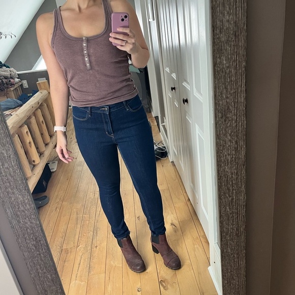 *2 PAIR!* Old Navy Dark Blue Women's WOW Super-Skinny Jeans Size 12 LONG - Picture 7 of 8